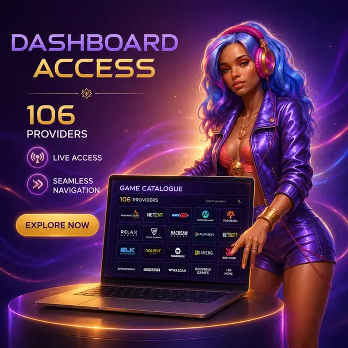 The Beatkeeper guida i giocatori attraverso Dashboard e Accesso Lobby Dopo il Primo Login con 106 provider visualizzati